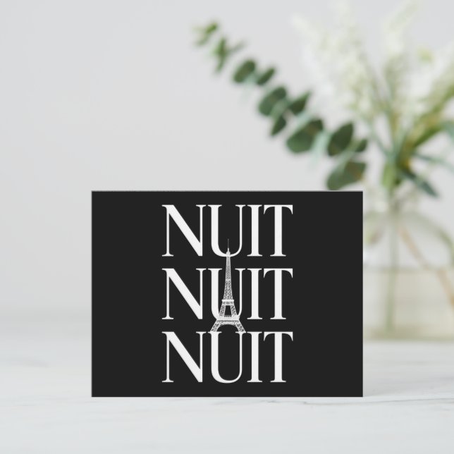 Carte Postale Funny Nuit (Debout devant)