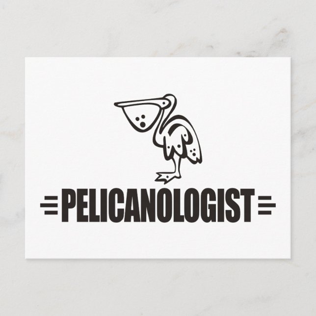 Carte Postale Funny Pelican (Devant)