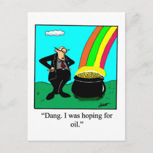 Carte Postale Funny St. Patrick's Day Postcard