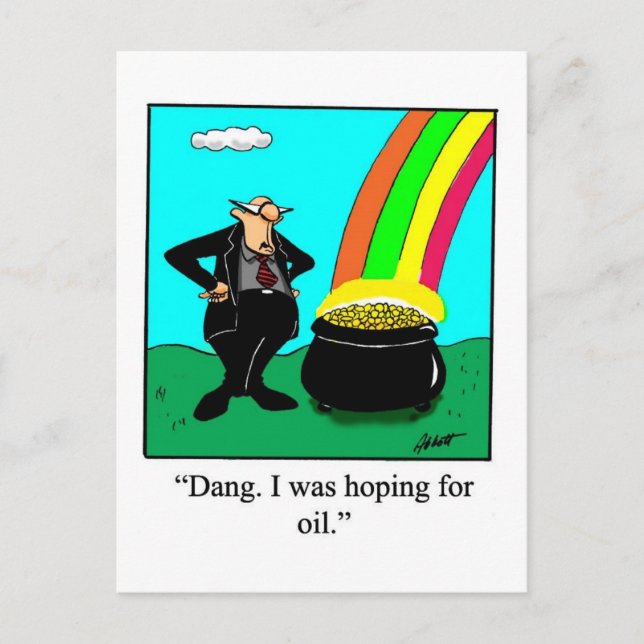 Carte Postale Funny St. Patrick's Day Postcard (Devant)