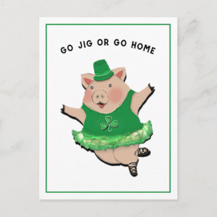 Carte Postale Funny St. Patrick's Day Postcard