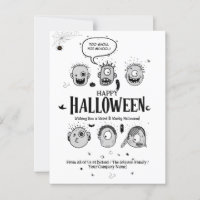 Funny Wacky Monster Kids Halloween Conception de c