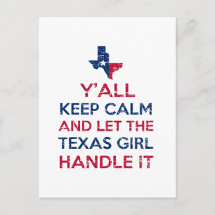 Carte Postale Funny Y'all tee - shirts texans
