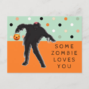 Carte Postale Funny Zombie
