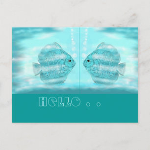 Carte Postale Für Discus-Freunde...carte postale