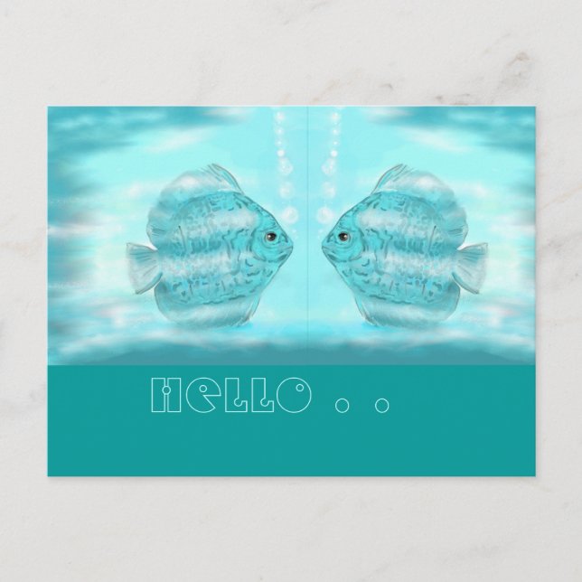 Carte Postale Für Discus-Freunde...carte postale (Devant)