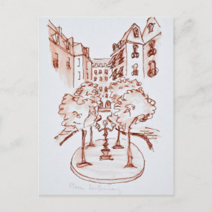 Carte Postale Furstenberg, église Saint-Germain-des-Prés, Paris