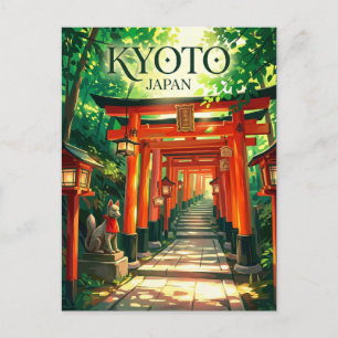 Carte Postale Fushimi Inari-taisha Japon