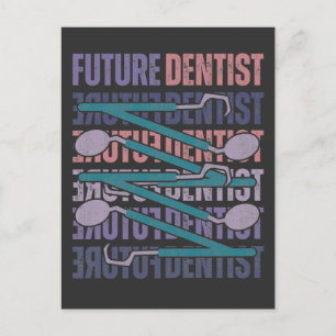 Carte Postale Futur dentiste