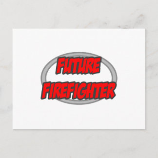 Carte Postale Futur pompier