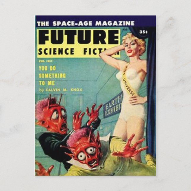 Carte Postale Futur science-fiction (Devant)