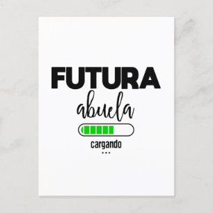Carte Postale Futura abuela cargando