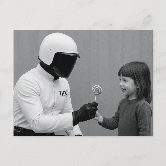 Carte Postale Future Cop (Devant)