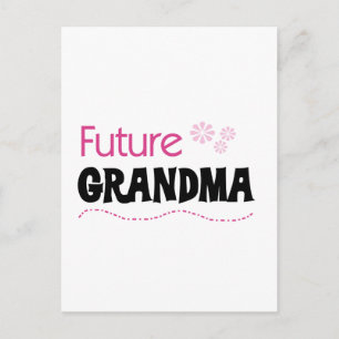 Carte Postale Futurs tee-shirts et cadeaux grand-mère