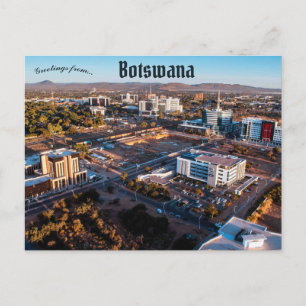 Carte postale Gaborone Botswana