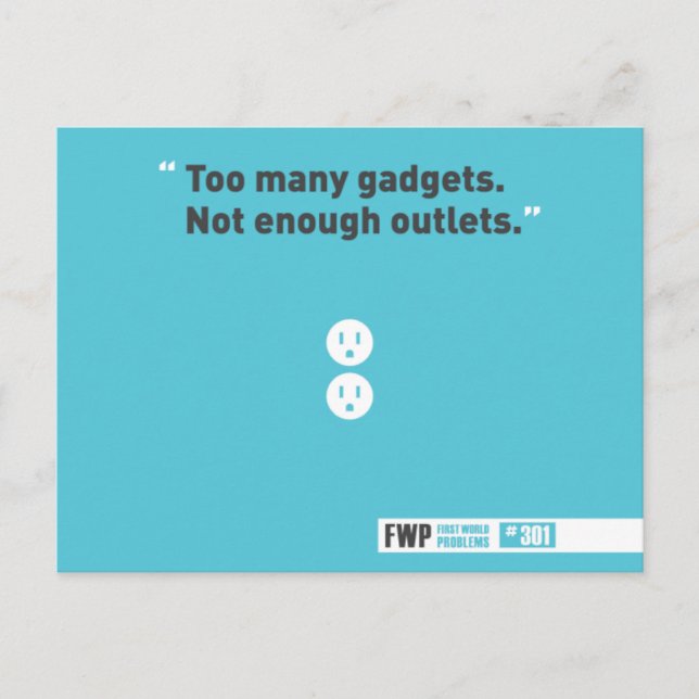Carte Postale Gadgets (Devant)