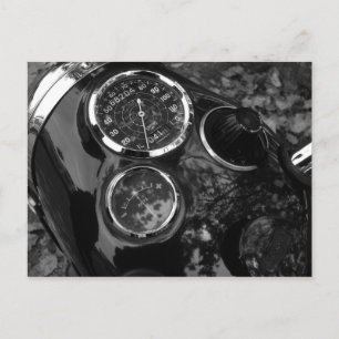 Carte Postale Gages de moto