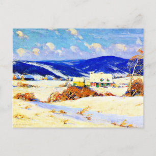 Carte Postale Gagnon - En hiver dans les Laurentides