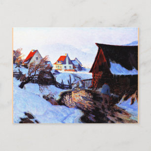 Carte Postale Gagnon - Tôt le matin en mars