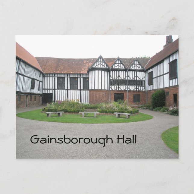 Carte Postale Gainsborough Hall (Devant)