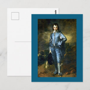 Carte Postale Gainsborough - Le Garçon bleu,