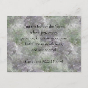 Carte Postale Galatians 5:22-23