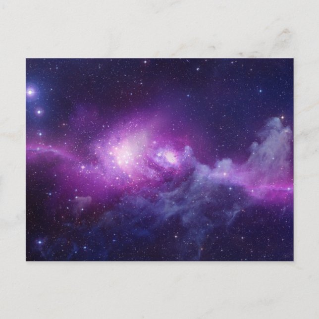 CARTE POSTALE GALAXIE À POURPURE (Devant)