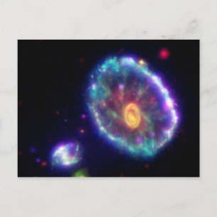 Carte Postale Galaxie de roue