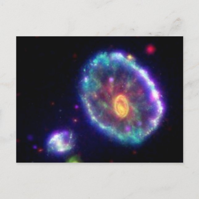 Carte Postale Galaxie de roue (Devant)