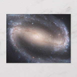 Carte Postale Galaxie spirale barrée
