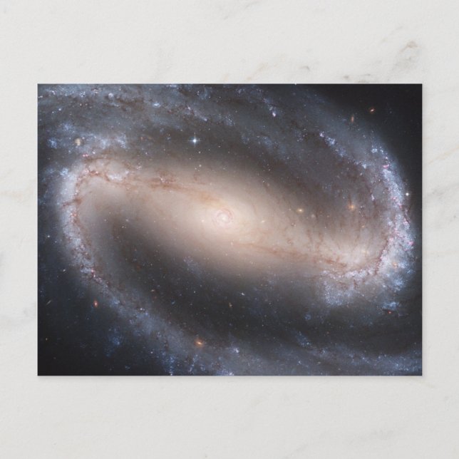 Carte Postale Galaxie spirale barrée (Devant)