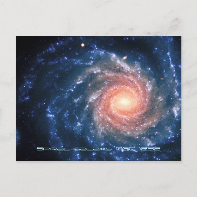 Carte Postale Galaxie spirale NGC 1232 - Notre univers époustouf (Devant)