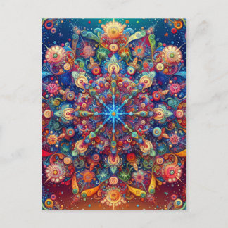 CARTE POSTALE GALAXY STAR