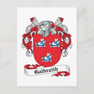 Carte Postale Galbraith Family Crest
