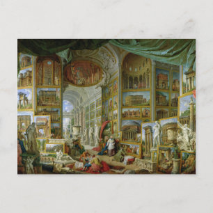 Carte Postale Galerie de vues de Rome antique, 1758