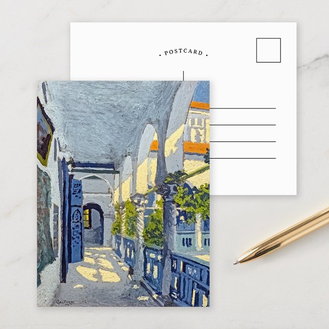 Carte Postale Galerie d'un Riad Marocain | Georges Gaudion (Créateur téléchargé)