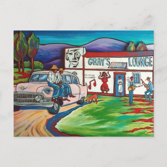Carte Postale Galerie Grey : Salon de confiture mixte de juke (Devant)