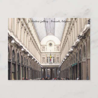 Carte Postale Galerie Saint-Hubert ~ Bruxelles, Belgique