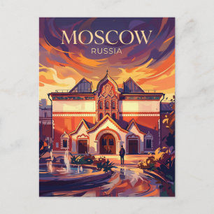 Carte Postale Galerie Tretiakov Russie