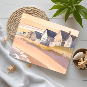 Carte Postale Galilée-sur-Mer   Aquarelle de la plage de Rhode I