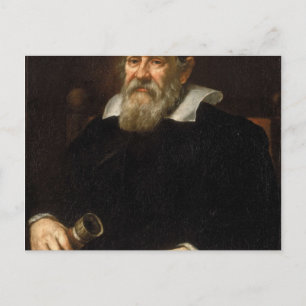 Carte Postale Galileo Galilei Portrait