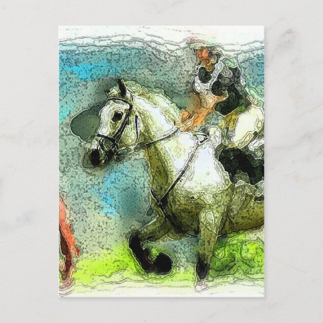 Carte Postale Galloping (Devant)