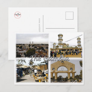 Carte Postale Gambie - Mosaïque -