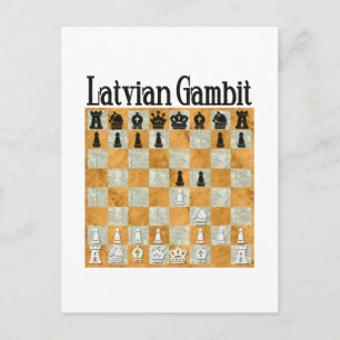 Carte Postale Gambit letton