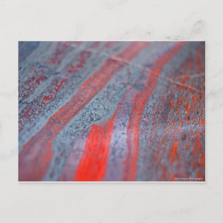 Carte Postale Gamme Vermillion en Fer Bande