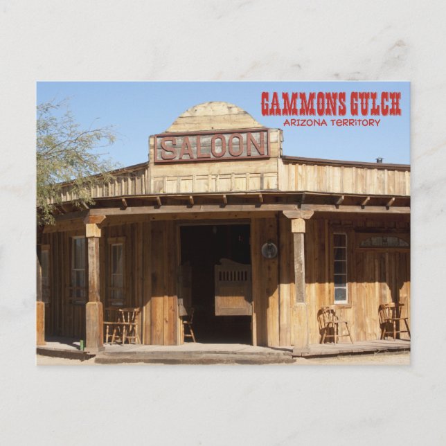 Carte postale Gammons Gulch Souvenir (Devant)
