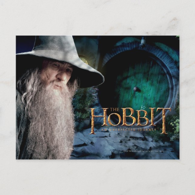 Carte Postale Gandalf chez BILBO BAGGIN™ (Devant)