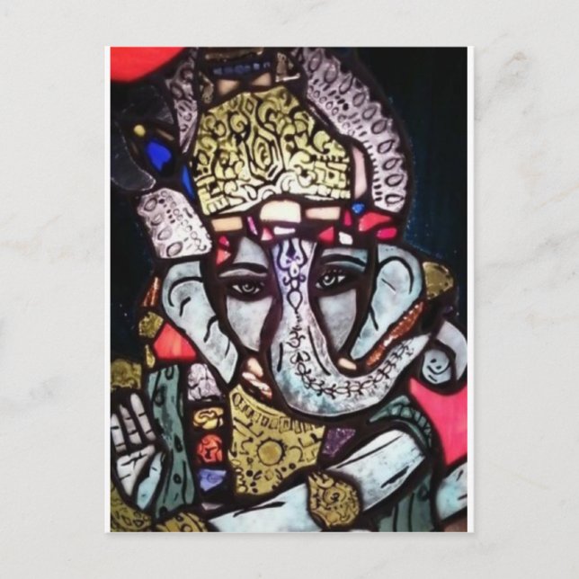 Carte Postale Ganesh (Devant)