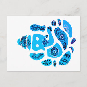 Carte Postale Ganesha Elepnat God Mandala Postcard