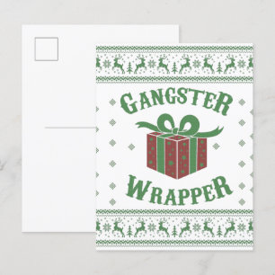 Carte Postale Gangster Wrapper Ugly Sweat